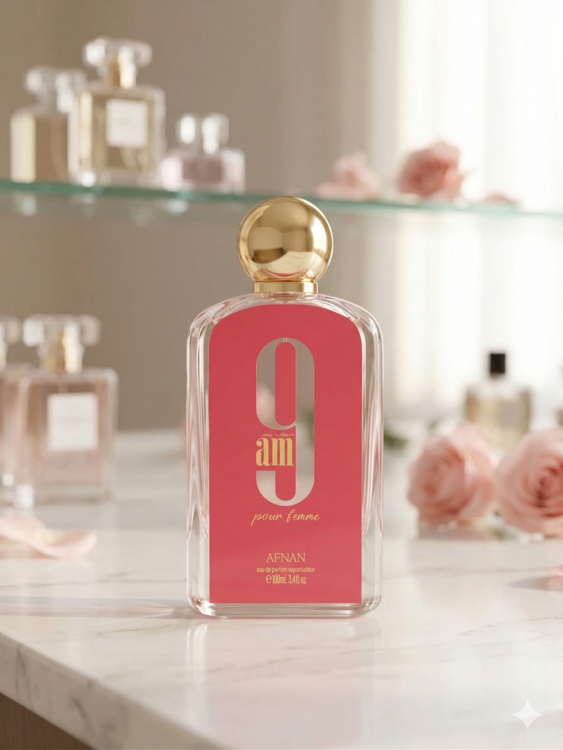 9 AM Pour Femme by Afnan – Fresh Feminine Daily Fragrance