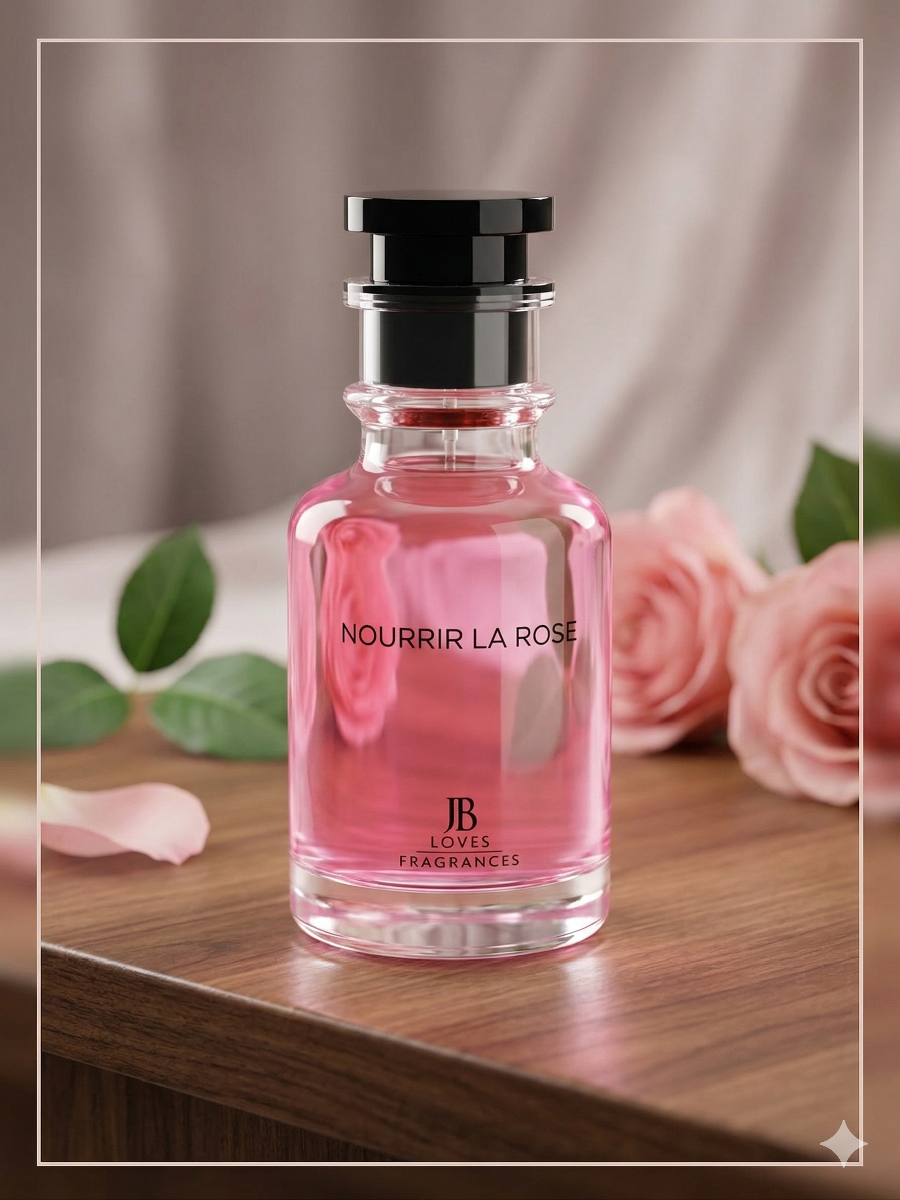 Nourrir La Rose Eau De Parfum – Fresh Floral Elegance