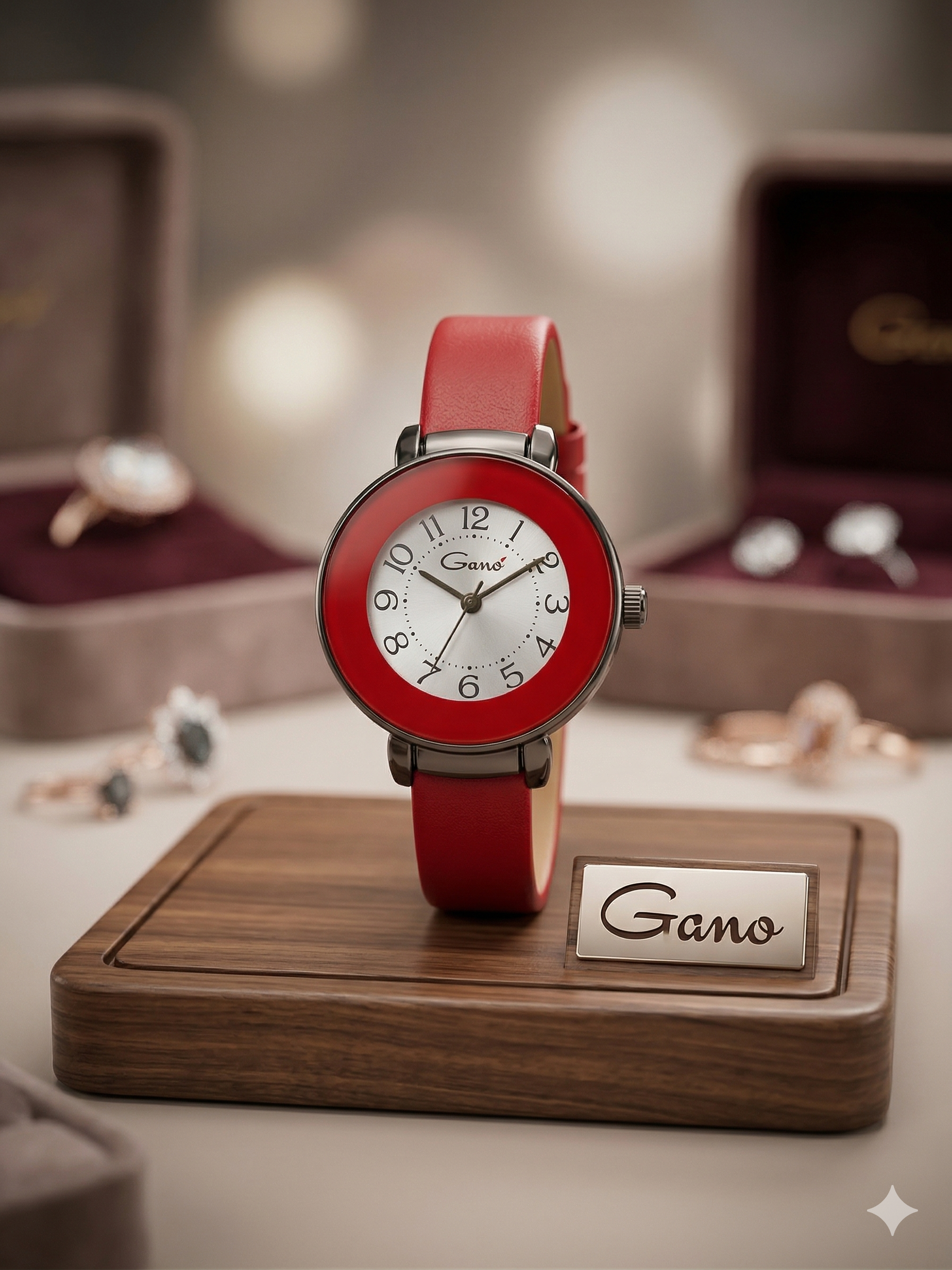 Gamo Red Charm Watch