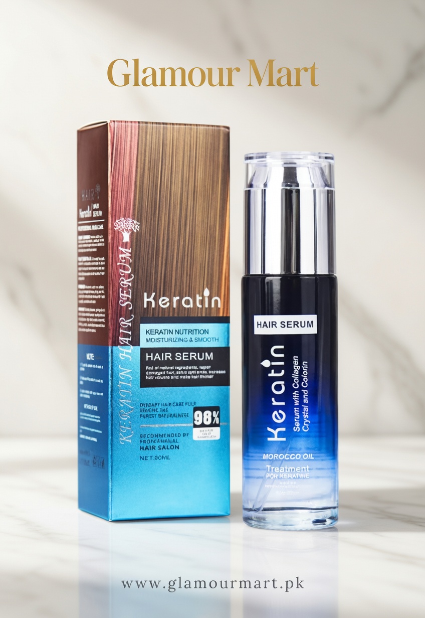 Keratin Hair Serum with Morocco Oil