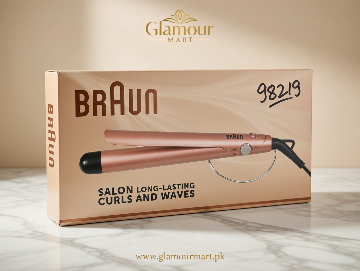 Braun Salon Curling Iron for Long-Lasting Curls – 6 Month Warranty