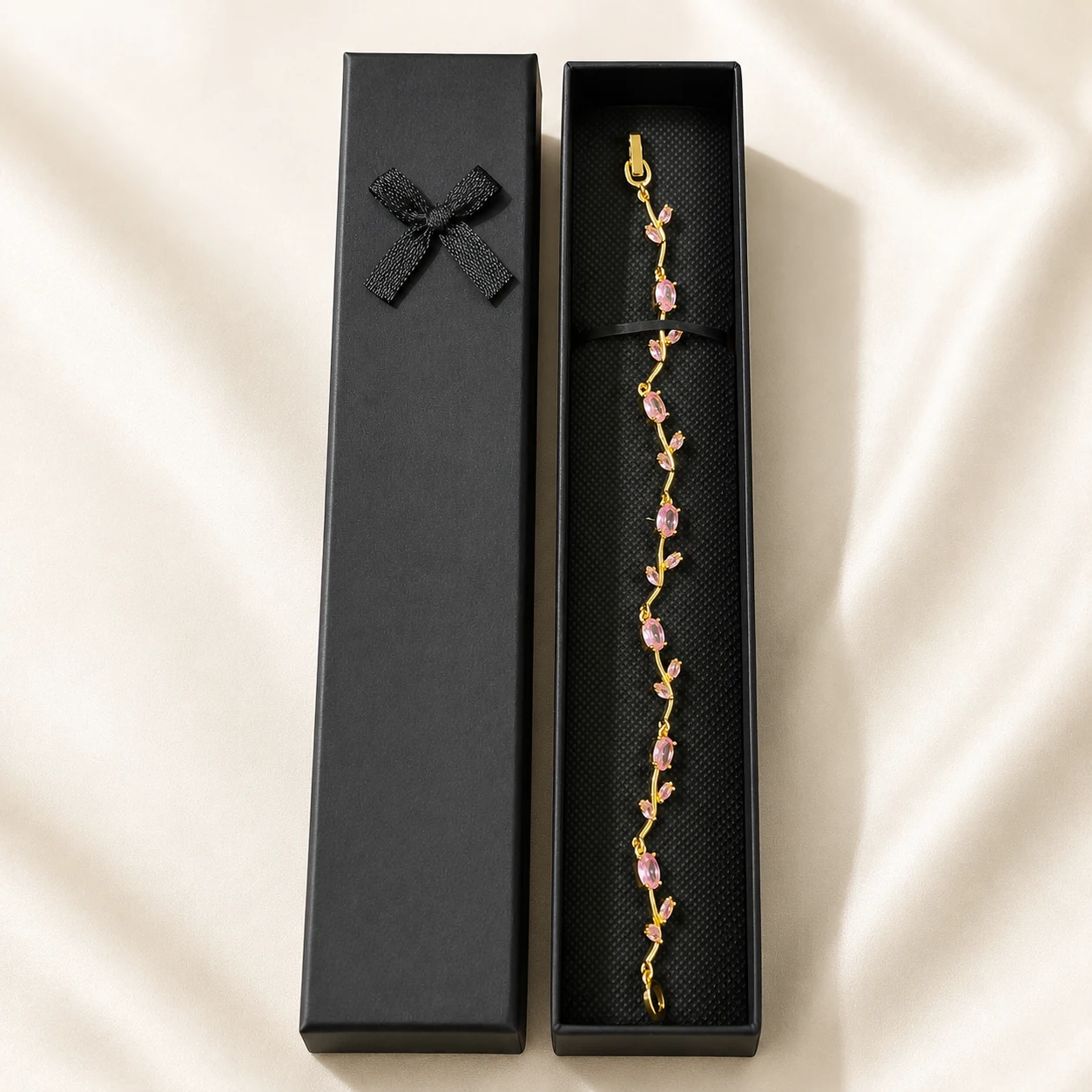 Tulip Crystal Bracelet at Glamour Mart